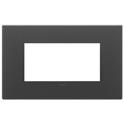 PLACCA 4M NERO SATINATO