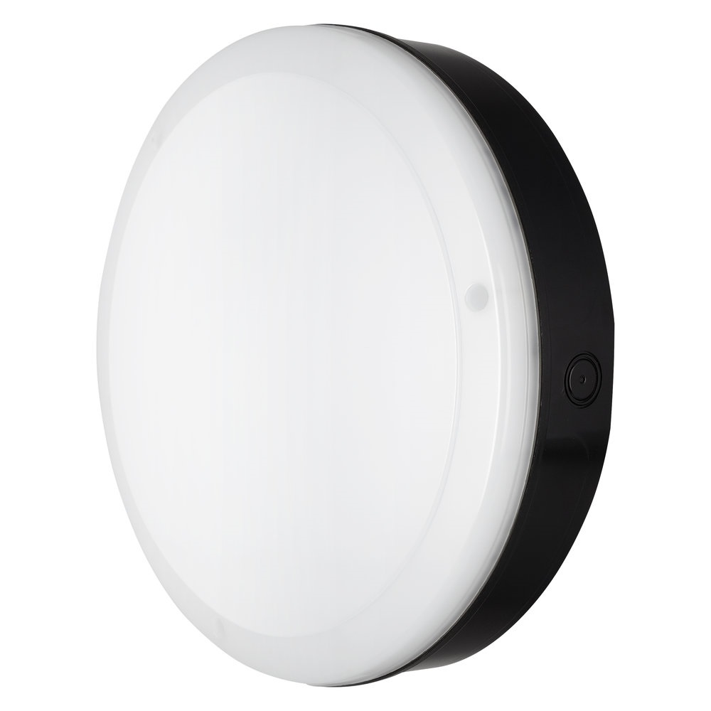 SURFACE BULKHEAD S 300 P 15W 840 BK IP65