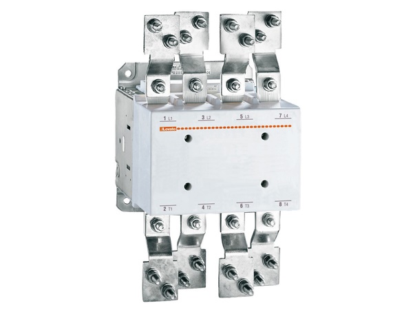 Contattore quadripolare 4 poli 1000A AC1 bobina AC/DC 220-240V per impianti industriali
