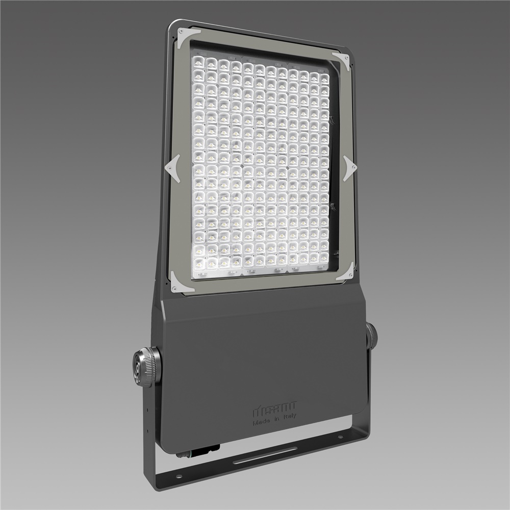 Proiettore LED CROMO 1224 410W asimmetrico esterno IP66