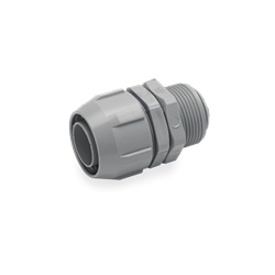 RACCORDO PVC M. M16 T.FLESS.12 GRIG