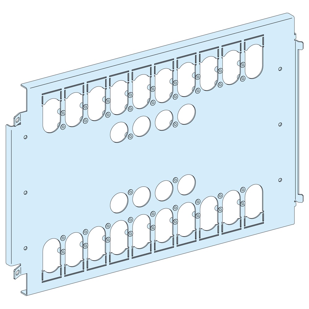 Piastra di fondo 3-4 NS250 V fis rot/tel