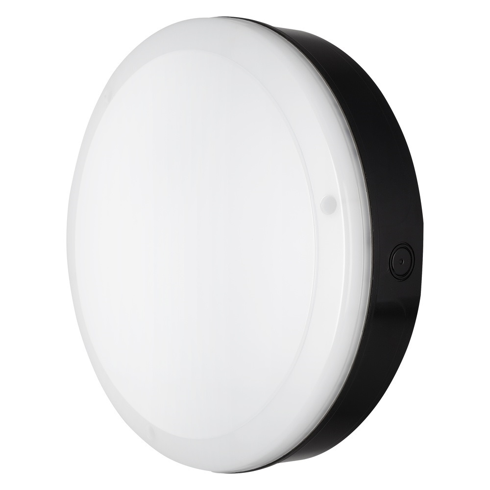 SURFACE BULKHEAD 250 P 10W 830 BK IP65 EM