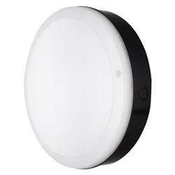 SURFACE BULKHEAD 250 P 10W 830 BK IP65 EM