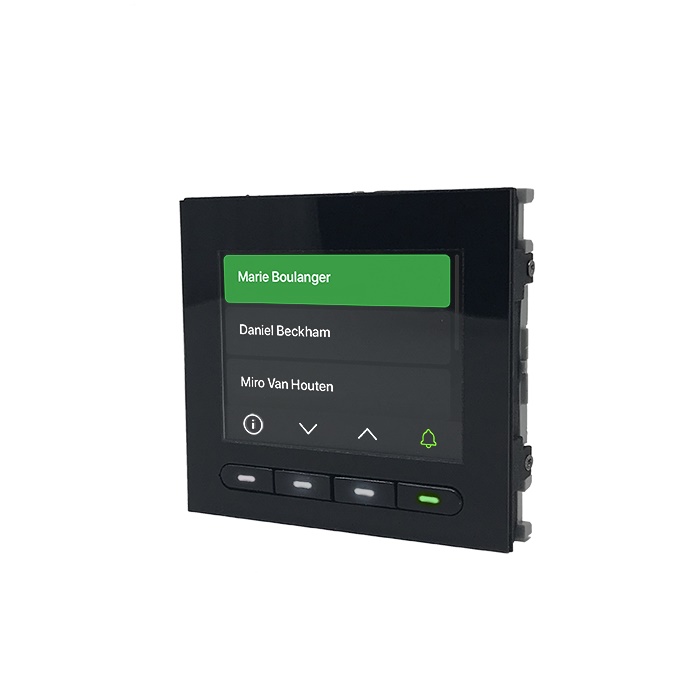 Serie Ultra - Modulo rubrica digitale, display 3.5 colori, Bluetooth gestione nominativi da remoto, personalizzazione pulsanti