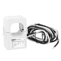 Trasformatore corrente apribile 300/5A foro 36x36mm compatto precablato