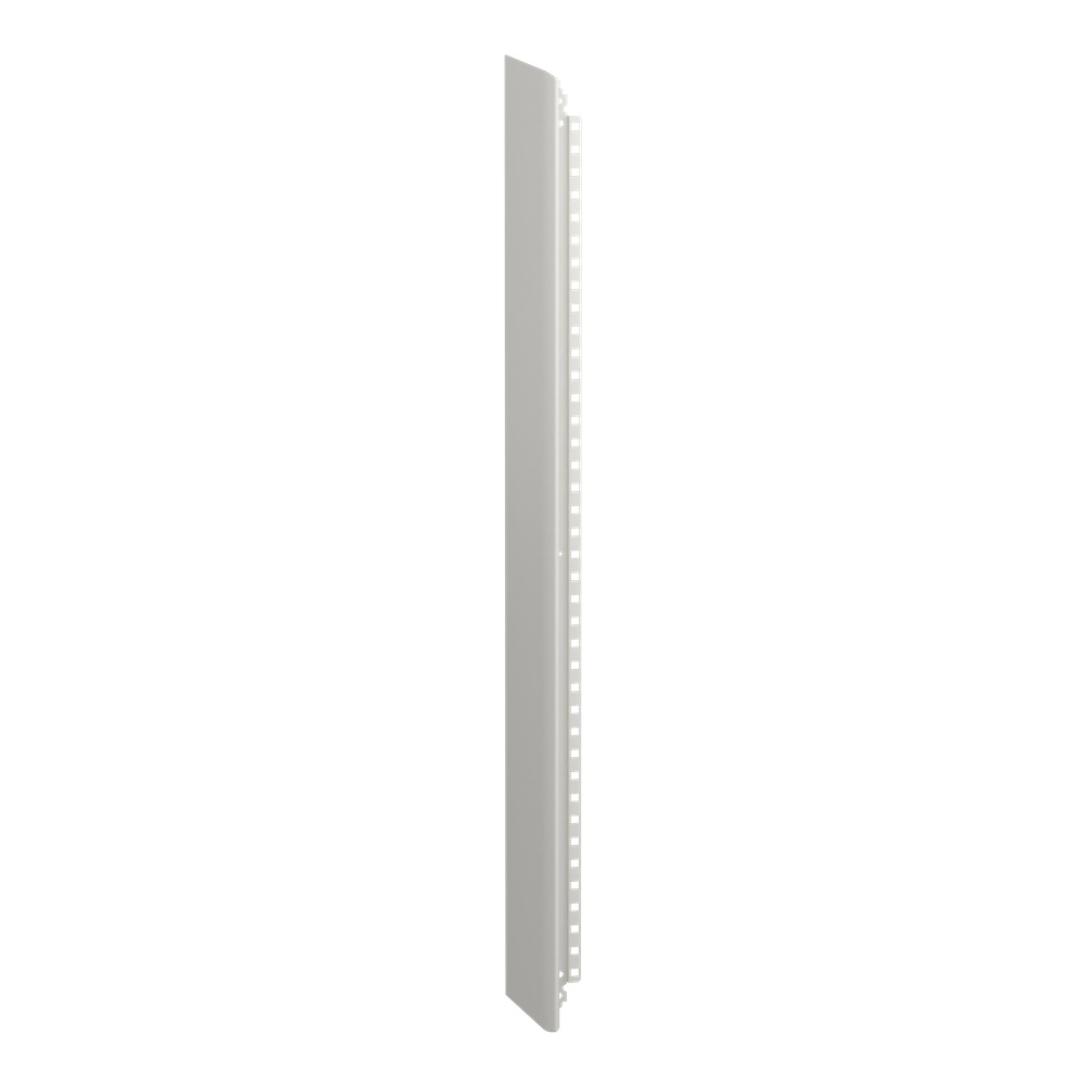 Fianco cassetta PrismaSeT G 21 mod, pannello laterale acciaio IP30, protezione polvere e acqua, bianco RAL 9003, 1880 mm alto