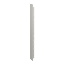Fianco cassetta PrismaSeT G 21 mod, pannello laterale acciaio IP30, protezione polvere e acqua, bianco RAL 9003, 1880 mm alto