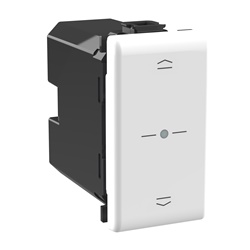 Comando tapparella connesso Matix modulare 1 modulo DIN controllo remoto motori standard fino 500 VA automazione domestica