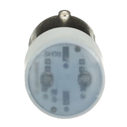 Lampadina LED BA9S 24V blu attacco BA9S per applicazioni industriali e professionali