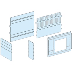 Segregazione attacchi anteriori PrismaSeT quadro elettrico verticale MTZ2/NW compatibile ComPacT MTZ2/NW fisso