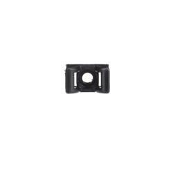 Basetta a sella nylon 6.6 nera 23.4x14.2 mm resistente fino a 85°C per fissaggio cablaggi 100 pezzi