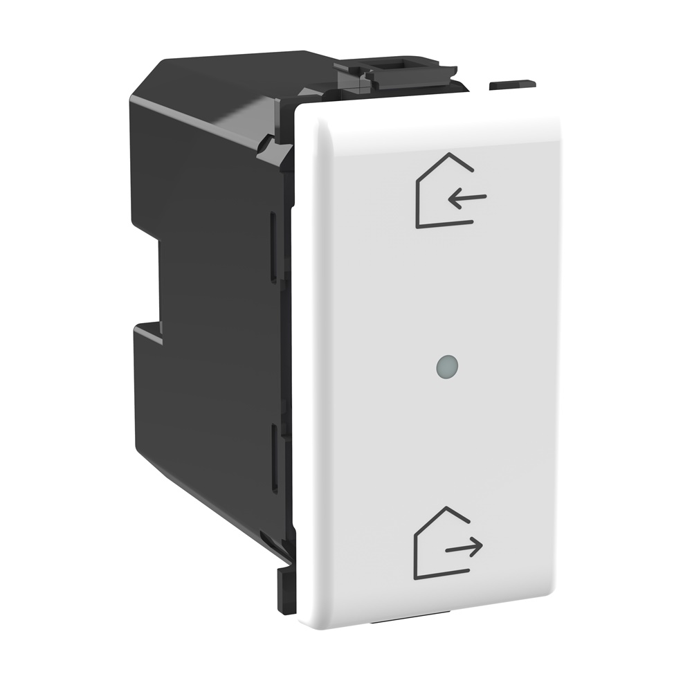 Comando scenario wireless 2 pulsanti Entra&Esci incasso batteria lunga durata