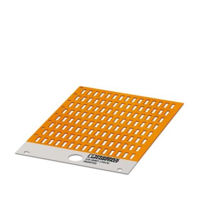 Etichetta arancione 10x4mm per conduttori