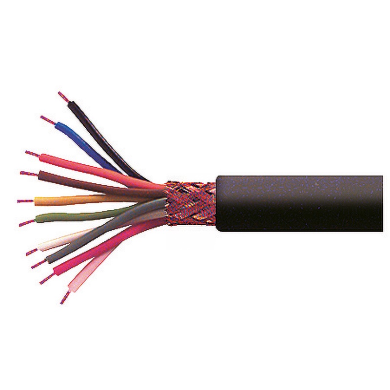 Cavo schermato 8 conduttori 0,22 mm² protezione interferenze per impianti elettrici e automazione