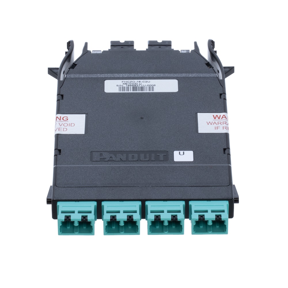 Cassetta in fibra HD Flex™ 2x8F MPO-CS OM4, 16 fibre, universale, Opt IL