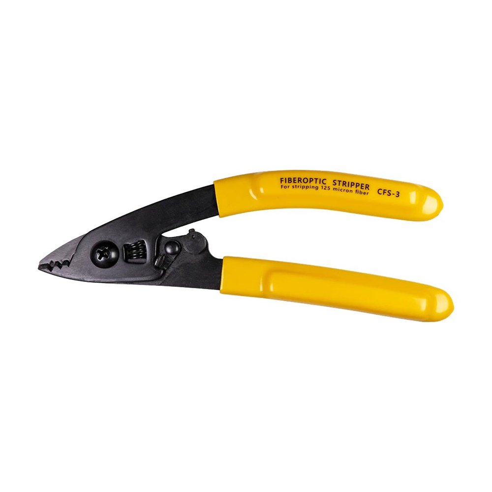 Fiber stripper professionale per fibra ottica, ergonomico, resistente, uso elettrico e telecomunicazioni