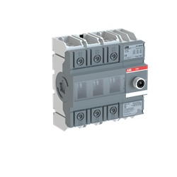 Interruttore sezionatore 160A 3 poli base montato per impianti elettrici trifase