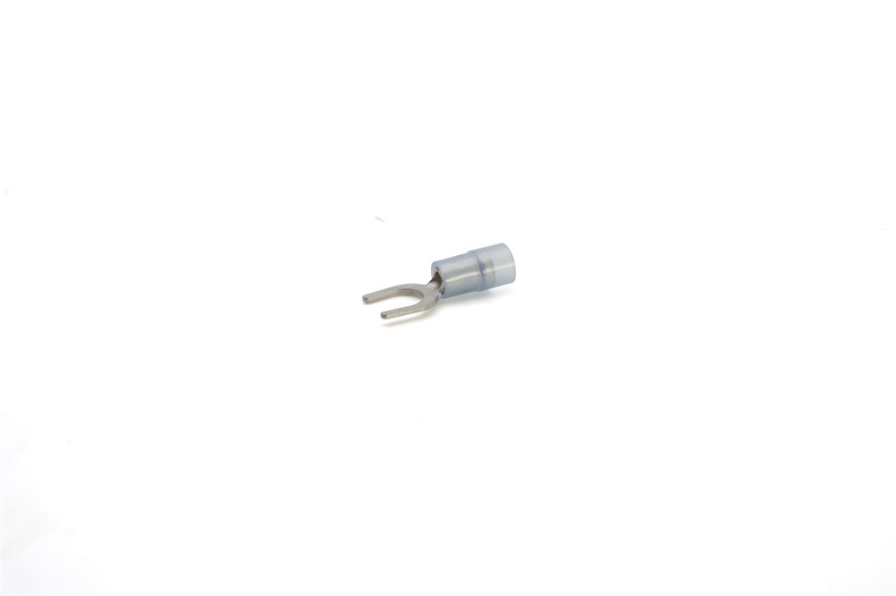 Capocorda rinforzato blu forcella vite 6mm installazione elettrica
