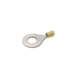 Capocorda rinforzato giallo occhiello vite 14mm per elettrico