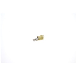 Capocorda rinforzato giallo forcella vite 3,5mm uso elettrico