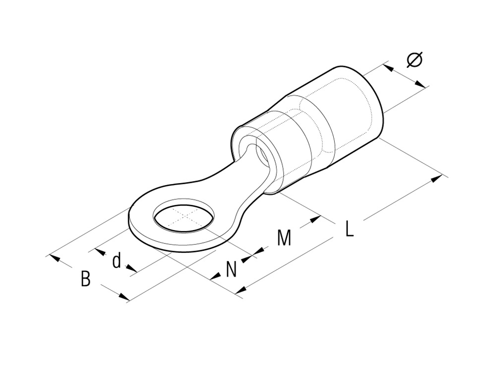 CAPOCORDA RINFORZATO ROSSO OCCH.VIT