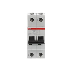 Interruttore automatico Miniature Circuit Breaker S200MUC 2P 50A C 10kA AC/DC uso industriale