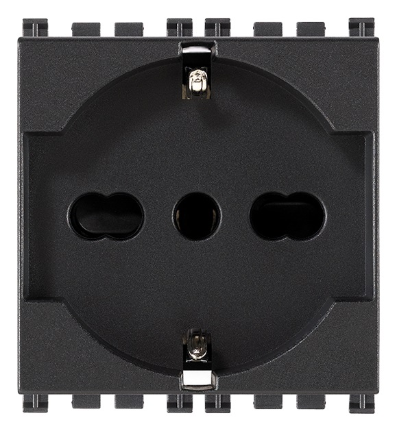 PRESA 2P+T 16A UNIVERSALE ANTIBAT.G