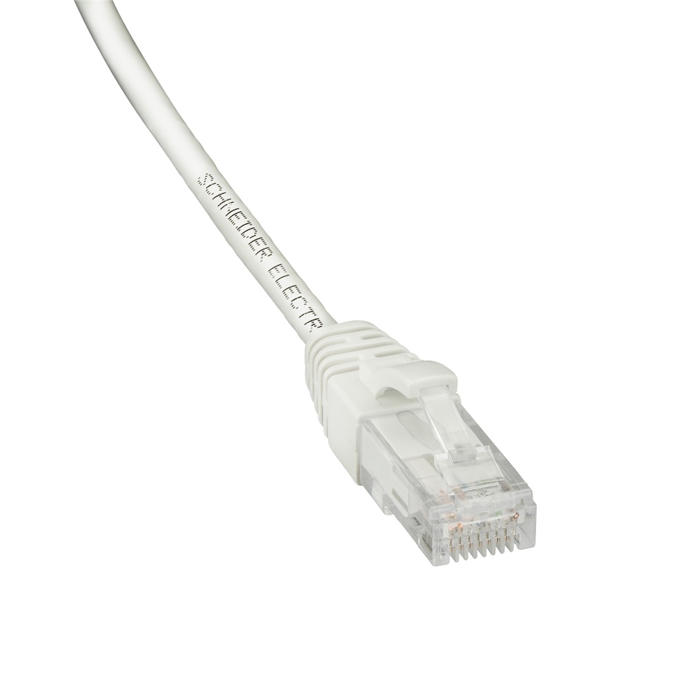 Patch cord, Actassi, Category 6, U/UTP, LSZH, 5 m, bianca