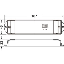 Dimmer DALI striscia 220V 1x2A controllo luminosità preciso per ambienti residenziali e professionali