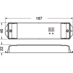 Dimmer DALI striscia 220V 1x2A controllo luminosità preciso per ambienti residenziali e professionali