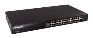 SWITCH UNMGD POE+24 PORTE GIGA 370W