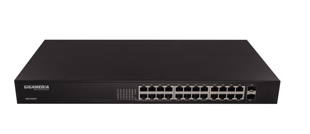 SWITCH UNMGD POE+24 PORTE GIGA 370W