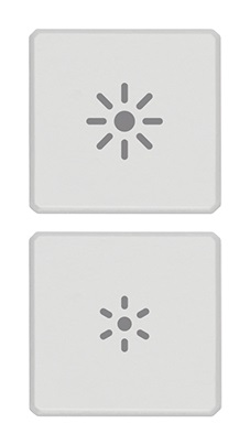 DUE TASTI FLAT REGOLAZIONE BIANCO