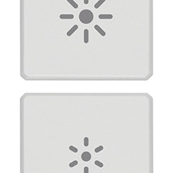 DUE TASTI FLAT REGOLAZIONE BIANCO