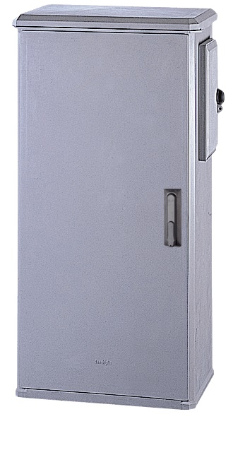 Armadio vetroresina Serie CVHP 2 vani con GMI laterale 720x1394x450 mm IP44 IK10