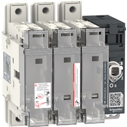 Interruttore-sezionatore con fusibili 3 poli 160A FuPact GSD160 per impianti industriali e infrastrutture