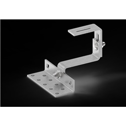 Staffa tipo P inox regolabile per montaggio elettrico resistente corrosione