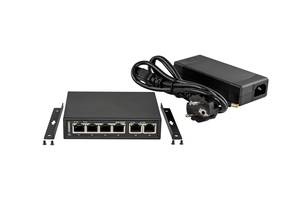 SWITCH UNMGD POE+ 6 PORTE GIGA 64W