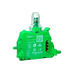 Elemento LED per contatti wireless ZBRT per verifica presa in carico comando.