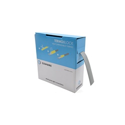 Guaina termorestringente 12,7mm grigia 10m automazione industriale