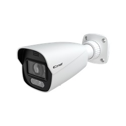 Serie Advance - Telecamera IP bullet 5MP perimetrale, varifocale 2.8-12mm, LED IR 50m, speaker flash LED, 12V e PoE, ONVIF