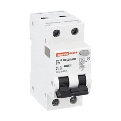 Interruttore magnetotermico differenziale 1P+N 25A 300mA tipo A 10kA uso civile e industriale