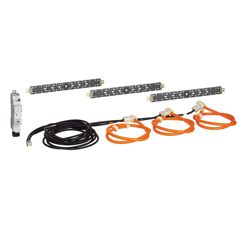 Modulo misura trifase Rogowski apribile 6300A per monitoraggio potenza impianti elettrici