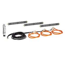 Modulo misura trifase Rogowski apribile 6300A per monitoraggio potenza impianti elettrici