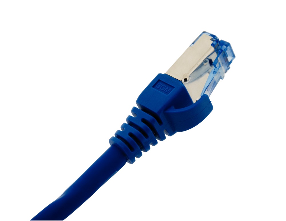 PATCH CORD C6A 10G S/FTP 20M BLU