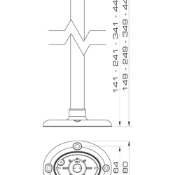 ELYPS MB TUBE BASE GY L100 SS