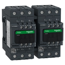 TeSys D teleinvertitore - 3P - <= 440 V - 65 A AC-3 - 100...250 V AC/DC
