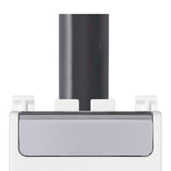 Presa HDMI 2.1b con cavo uscita 90° bianco per installazioni audio-video