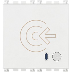 Fuoriporta RFID connesso IoT bianco Bluetooth 5.0 1 uscita relè 16A 2 moduli